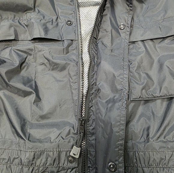 Galls Raincoat Jacket Black Mens Medium - Picture 7 of 8